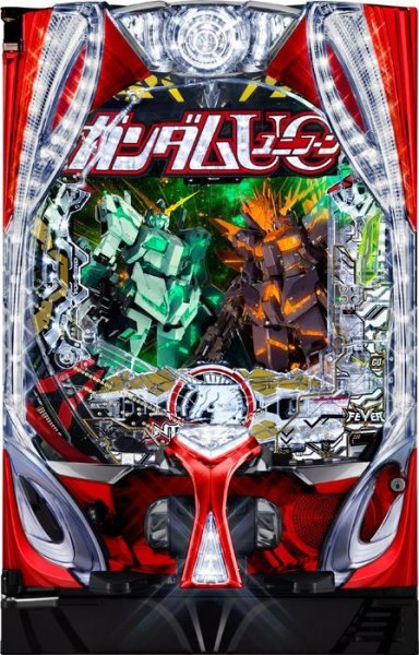 画像1: Pフィーバー機動戦士ガンダムユニコーン 再来-白き一角獣と黒き獅子-  (中古パチンコ) (1)