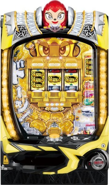 画像1:  Pドラムだ!金ドン 花火外伝　(中古パチンコ) (1)