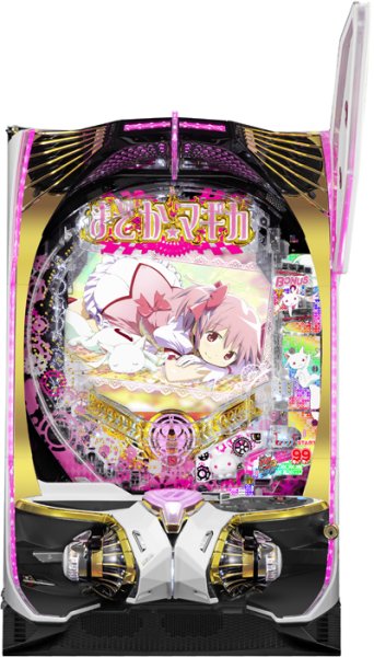 画像1: P 魔法少女まどか☆マギカ3 キュゥべえver.　　(中古パチンコ) (1)